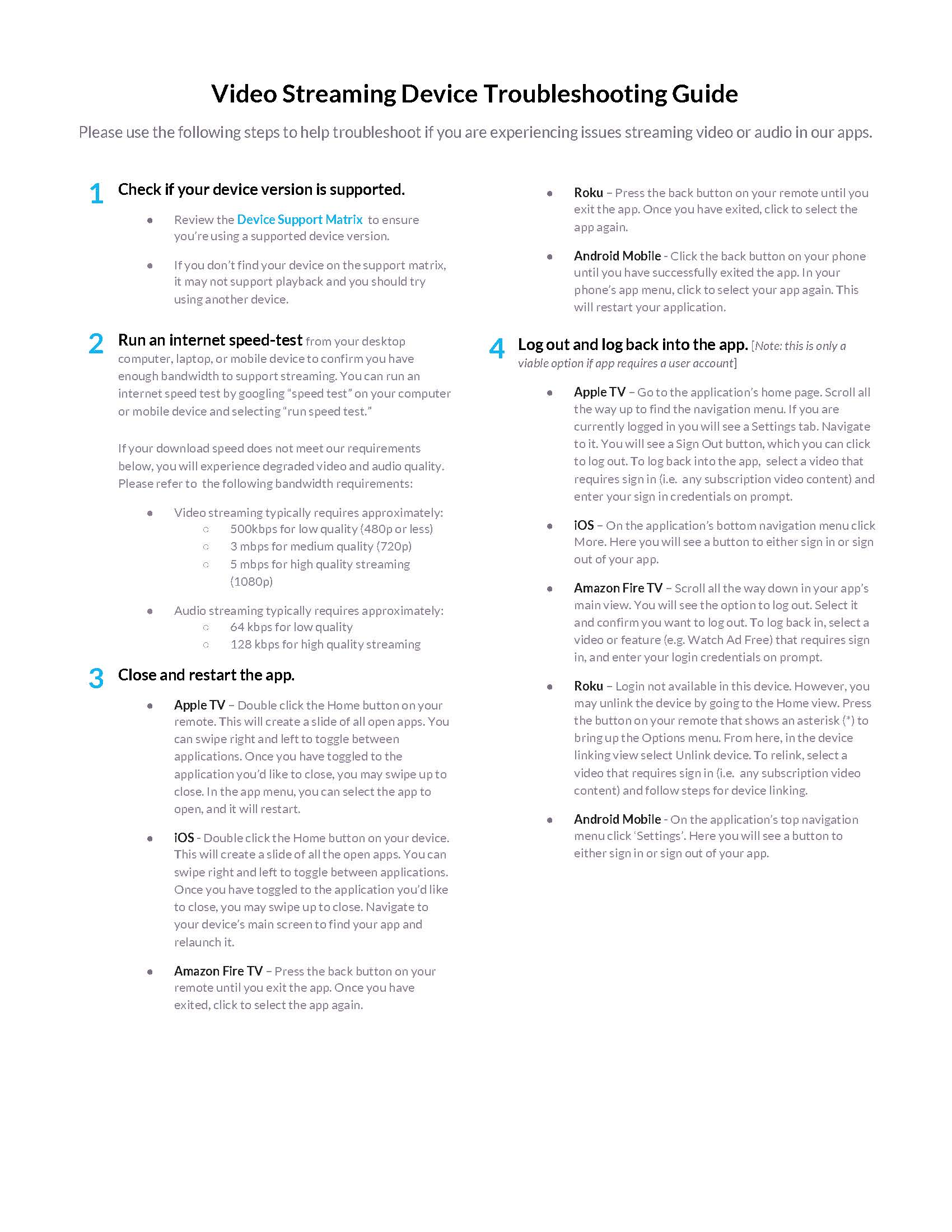 Video Streaming Troubleshooting Guide This Old House